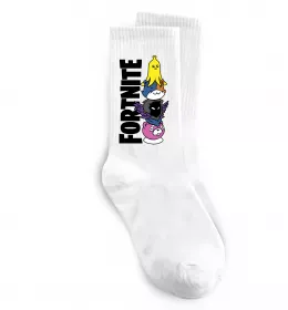 Носки Fortnite logo Белый фото