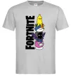 Мужская футболка Tiny Fortnite Серый фото