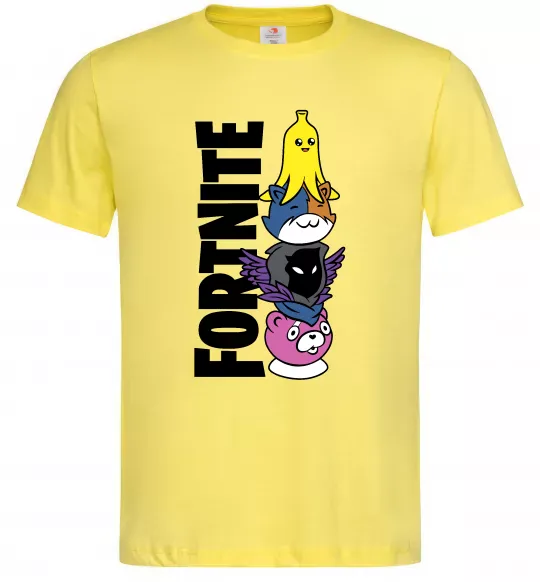 Мужская футболка Tiny Fortnite Лимонный фото