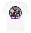 Футболка Оверсайз Logo Fortnite Белый фото