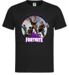Мужская футболка Logo Fortnite Черный фото