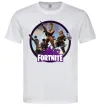 Мужская футболка Logo Fortnite Белый фото