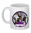 Чашка керамічна Logo Fortnite Білий фото