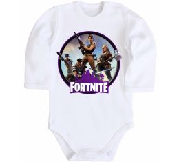 Детский боди Logo Fortnite