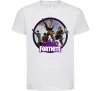Детская футболка Logo Fortnite Белый фото