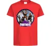 Детская футболка Logo Fortnite Красный фото
