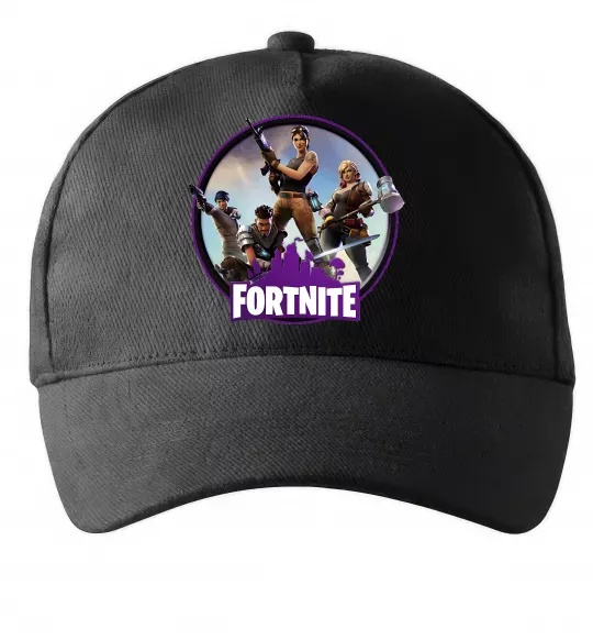 Кепка Logo Fortnite Чорний фото