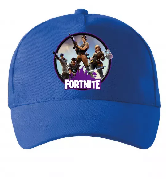 Кепка Logo Fortnite Яскраво-синій фото