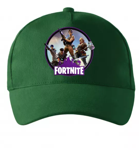 Кепка Logo Fortnite Темно-зелений фото