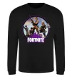 Свитшот Logo Fortnite Черный фото