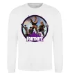 Свитшот Logo Fortnite Белый фото