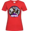 Жіноча футболка Logo Fortnite Червоний фото
