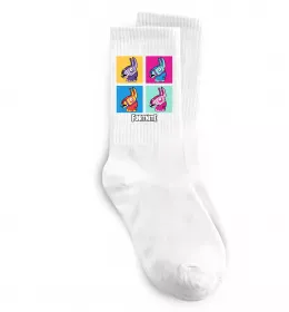 Носки Fortnite Lama Белый фото