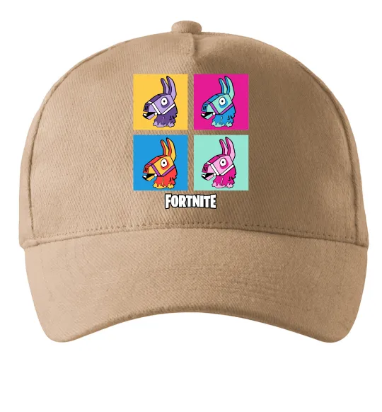 Кепка Fortnite Lama Песочный фото