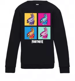 Дитячий світшот Tiny Fortnite Чорний фото