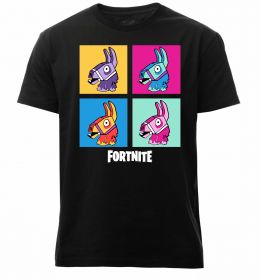 Мужская премиум футболка Fortnite Lama