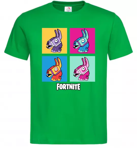 Чоловіча футболка Fortnite Lama Зелений фото