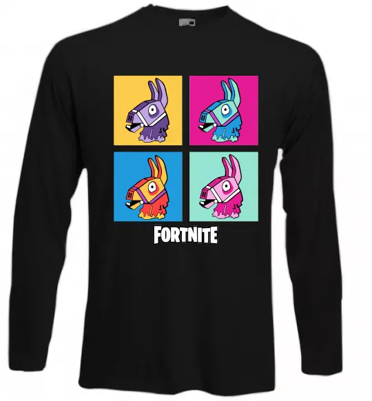 Лонгслів Fortnite Lama Чорний фото
