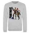 Свитшот Fortnite poster Серый меланж фото