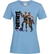 Женская футболка Fortnite poster Голубой фото