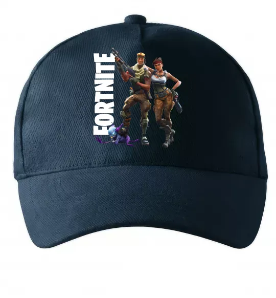 Кепка Fortnite poster Темно-синій фото