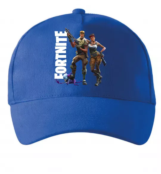 Кепка Fortnite poster Яскраво-синій фото
