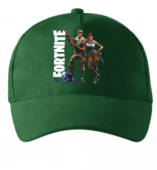 Кепка Fortnite poster Темно-зелений фото