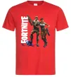 Чоловіча футболка Fortnite poster Червоний фото