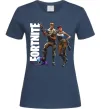 Женская футболка Fortnite poster Темно-синий фото