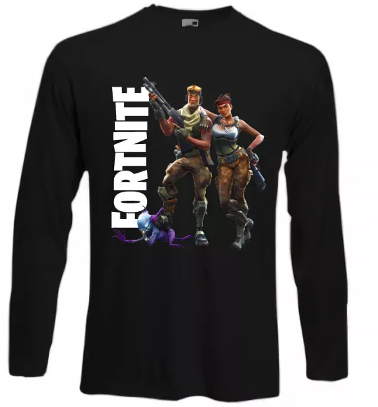 Лонгслів Fortnite poster Чорний фото