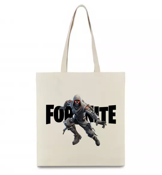 Еко-сумка Fortnite skin Бежевий фото
