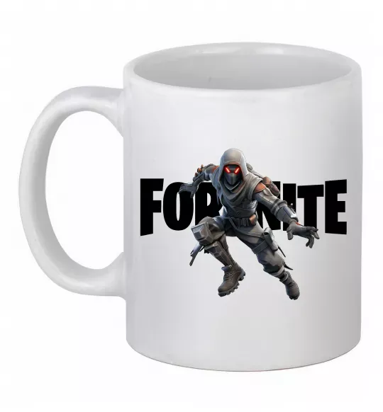 Чашка керамічна Fortnite skin Білий фото