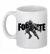 Чашка керамічна Fortnite skin Білий фото