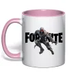 Чашка с цветной ручкой Fortnite skin Нежно розовый Чашка с цветной ручкой Fortnite skin Нежно розовый фото