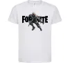 Дитяча футболка Fortnite skin Білий фото