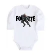 Детский боди Fortnite skin Белый фото