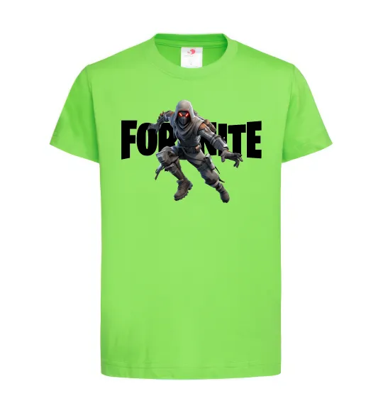 Детская футболка Fortnite skin Лаймовый фото