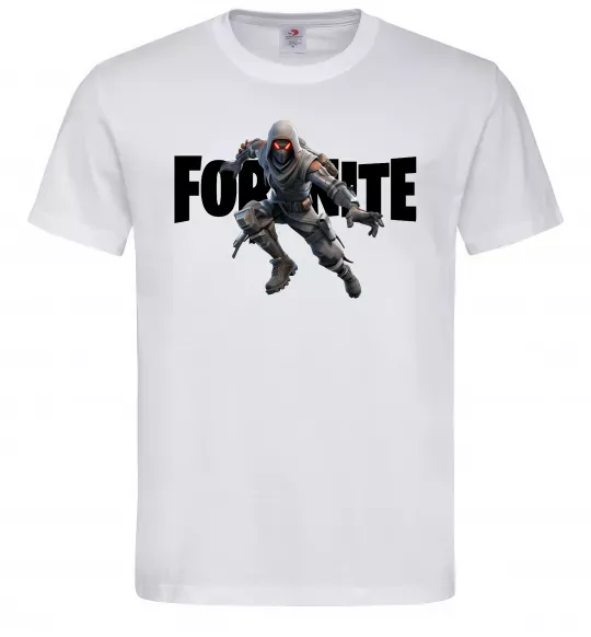 Чоловіча футболка Fortnite skin Білий фото
