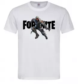 Чоловіча футболка Fortnite skin Білий фото
