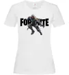 Женская футболка Fortnite skin Белый фото