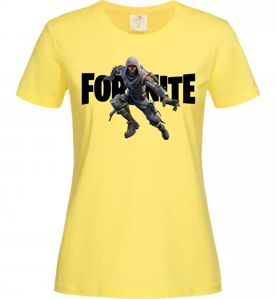 Женская футболка Fortnite skin Лимонный фото