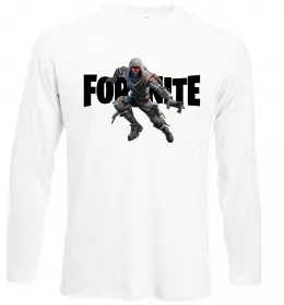 Лонгслів Fortnite poster Білий фото