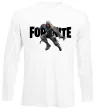 Лонгслів Fortnite skin Білий фото