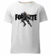 Чоловіча преміум футболка Fortnite skin Білий фото