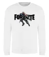 Світшот Fortnite skin Білий фото