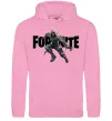 Чоловіча толстовка (худі) Fortnite skin Рожевий фото