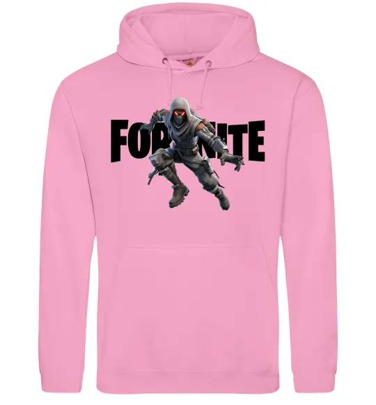 Женская толстовка (худи) Fortnite skin Розовый фото