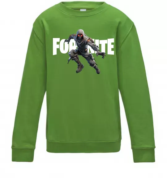 Дитячий світшот Fortnite skin Лаймовий фото