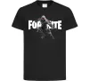 Дитяча футболка Fortnite skin Чорний фото
