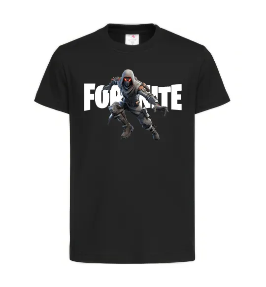 Детская футболка Fortnite skin Черный фото